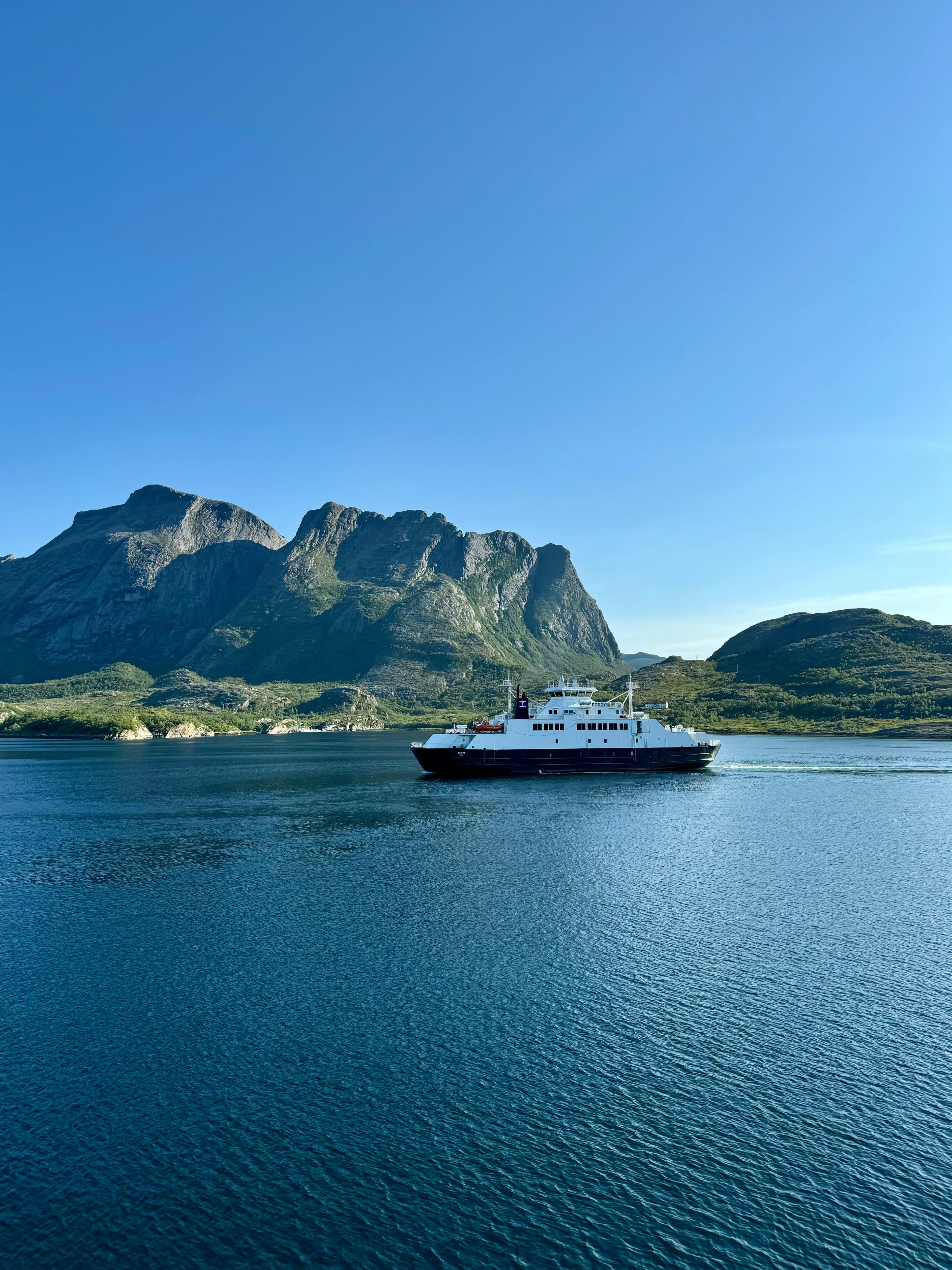 Ferry connection between Bodø and Moskenes in Lofoten